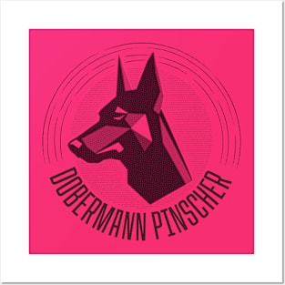 Dobermann Posters and Art